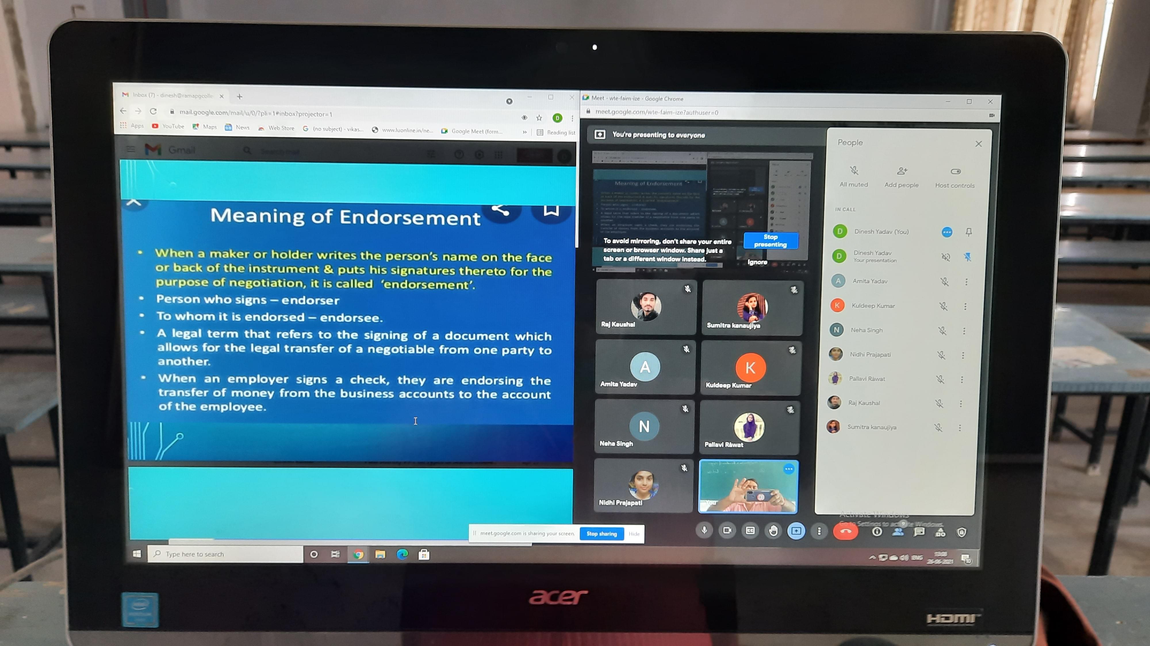 Rama Mahavidyalaya Lucknow Online Class photo 2